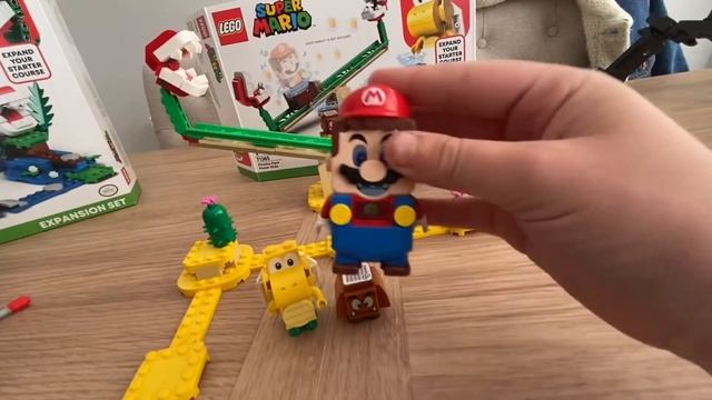 Lego super Mario 71365 Piranha Plant Power Slide Expansion Set review