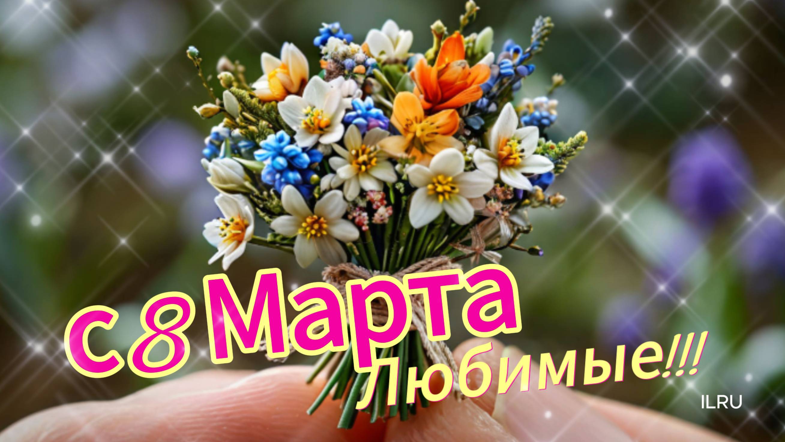 Трогательное Поздравление с 8 Марта для Любимых Женщин! С Праздником