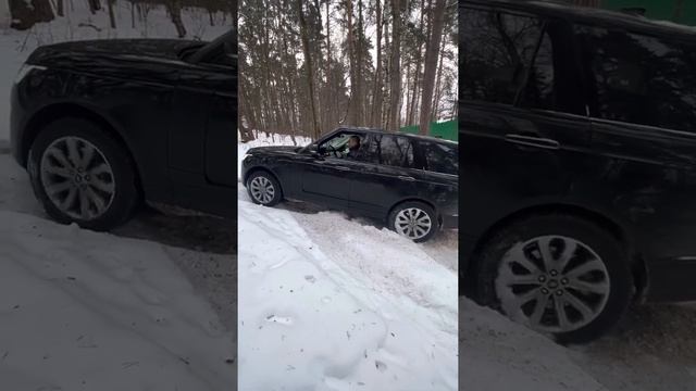 Range Rover 4.4d snow off road