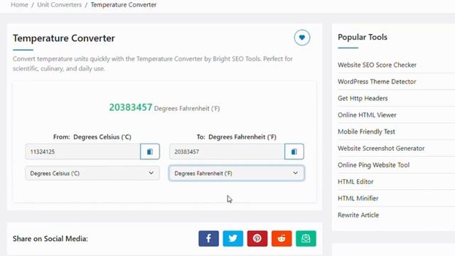 Discover How to Use Temperature Converter Tool Online