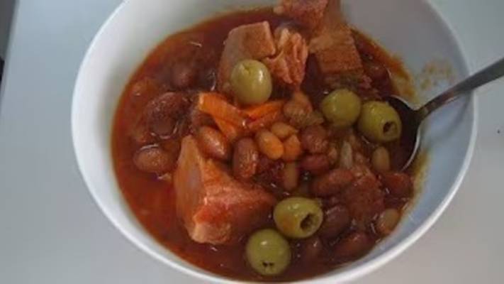Фасоль с мясом на обед. Маринкины творинки