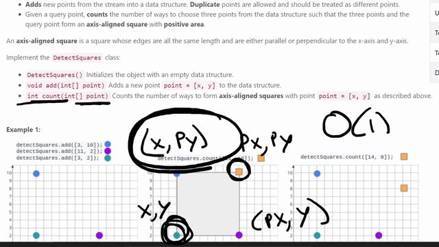 08 - Leetcode 2013: Detect Squares (RU)