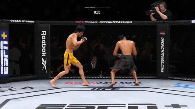 UFC4 Bruce Lee vs. Anti Lee EA Sports UFC 4