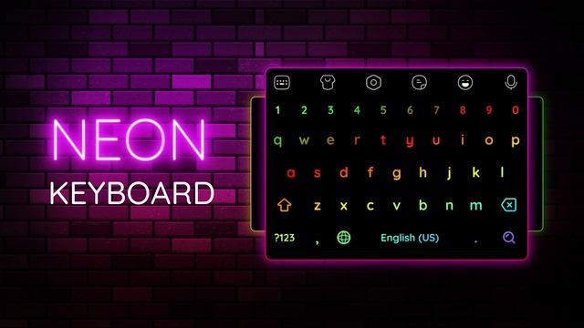 Neon Keyboard