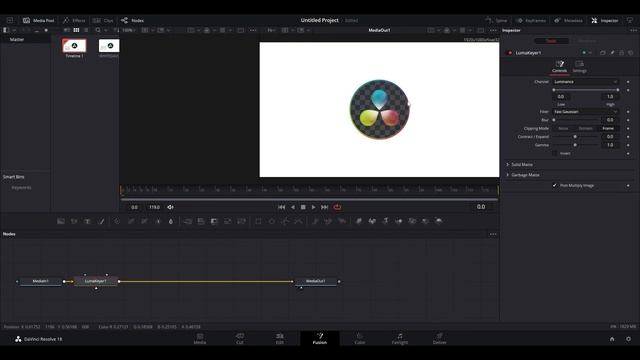 How To REMOVE A White BACKGROUND In Davinci Resolve