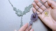 Macrame by Afeng: 2025-01|Macrame Tutorial|Original Design|Macrame Necklace|编绳|