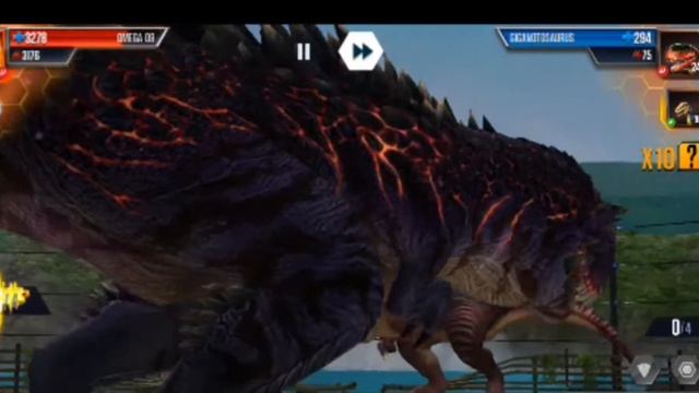 ULTIMATE battle with the boss dino OMEGA 09