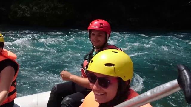 Best whitewater rafting stop ever recorded, in the Tara river canyon. Route Brstanovica Scepan Polj