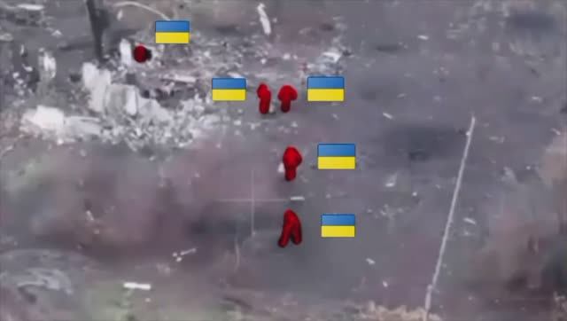 Четверо солдат ВСУ пыталась укрыться в подвале, но что-то пошло не так!
