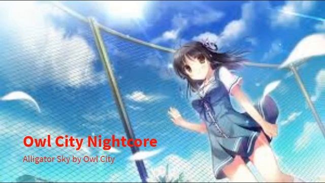 Alligator Sky by Owl City nightcore || TMR