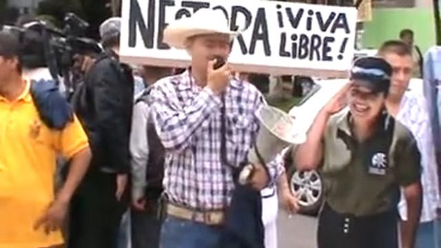 Nestora levanta huelga de hambre y nos saluda desde el penal. Conciencia TV