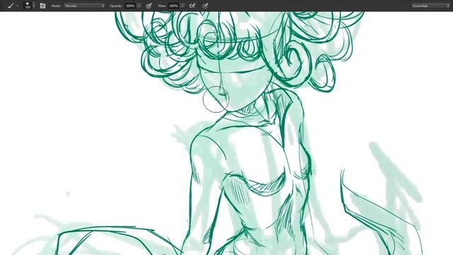 One Punch Man -  Tatsumaki - Sketch Stream