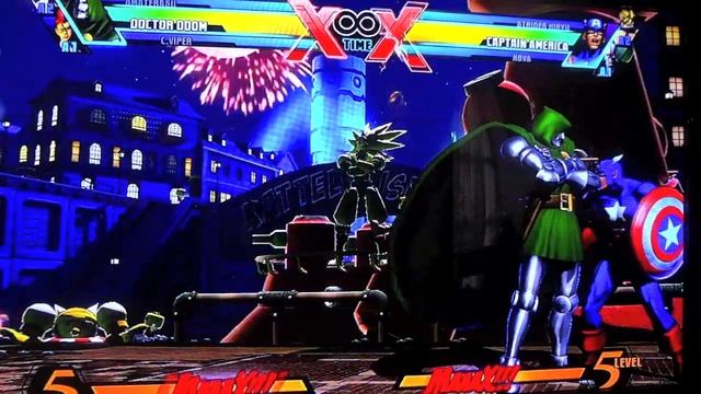 UMvC3 - Doctor Doom: "Practical" Up and Down TAC Infinites!