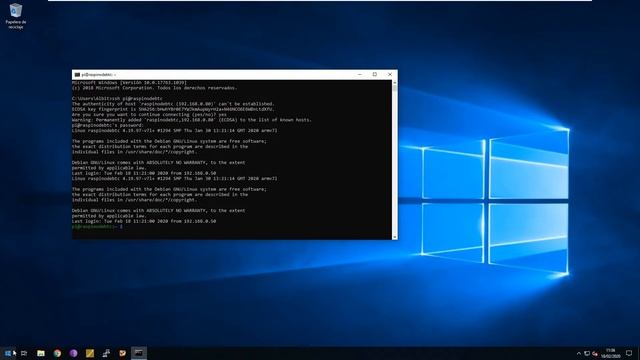 Raspberry Pi 4 (Raspbian Buster) - 09. Activar VNC y realizar conexión desde red local