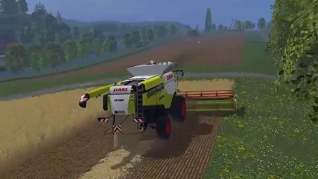 Farming Simulator 15 Test-Claas Lexion 780