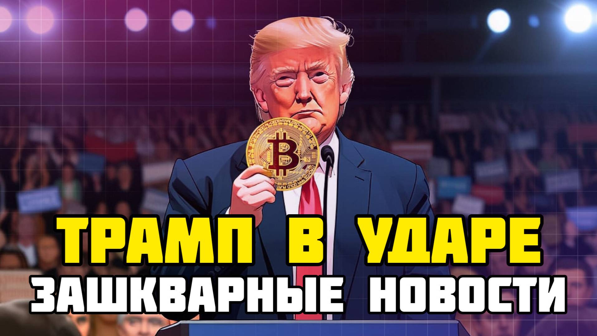 Президент США Дональд Трамп хочет стать королем криптовалюты | Что ждет биткоин и алькоин?