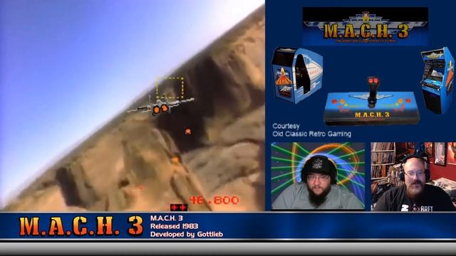 Laserdisc Arcade Games - M.A.C.H. 3 & Interstellar Laser Fantasy - ARG Presents 130