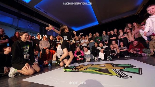 Dancehall International 2021 - Kids Battle 1/2 final - Demkova Kira VS Incredible (Win)