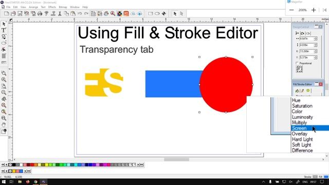 SAi FlexiSTARTER 19 the Transparency Tab (Part 4) Fill and Stroke Editor Mini-Series