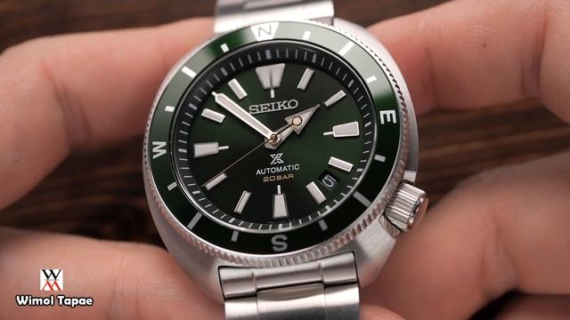 เต่าบกเขียวรับทรัพย์มาแล้ว !! Seiko Prospex “Tortoise” SRPH15K1 - Wimol Tapae