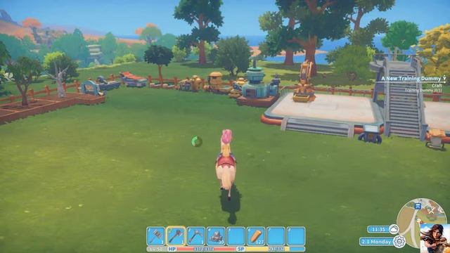 My Time At Portia - Part 82 - A new training dummy