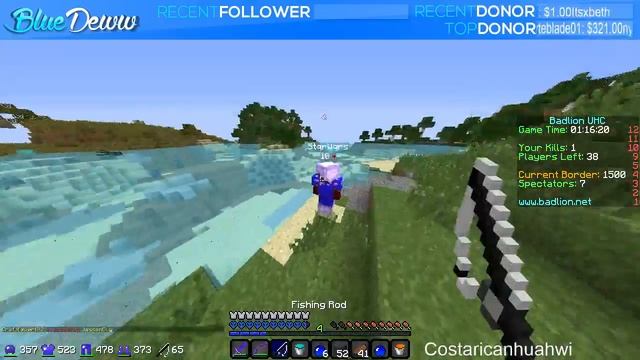 Laggiest Badlion win ever - UHC Highlights #45