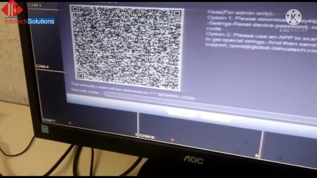 Dahua dvr/xvr password recovery || forget dvr password || how to reset dahua dvr password || dvr