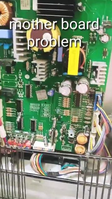 #short LG inverter model refrigerator mother board problem solved