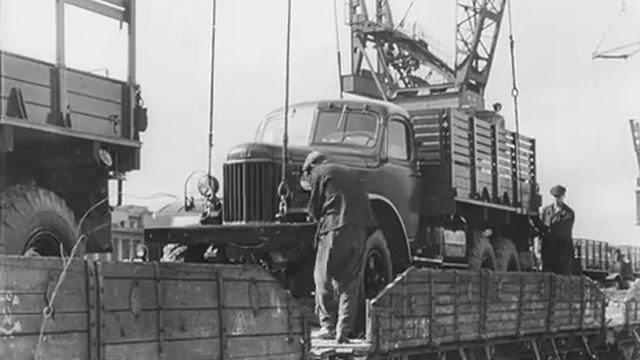 Механизированная погрузка авктомобилей