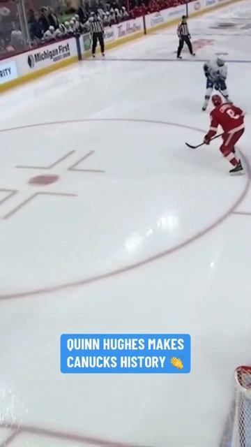 Quinn Hughes Makes Canucks History