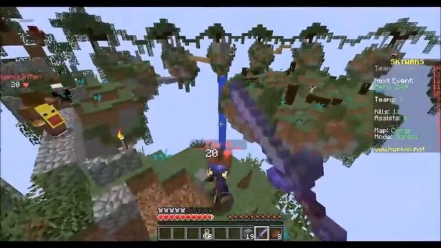 Minecraft- SKY WARS! Episode #1 "LOSE UNTIL YOU WIN!" w/ KiwiNation