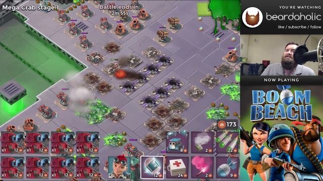 Sneak Peek of Mega Crab 6.0 Super Soldier Vats in Boom Beach