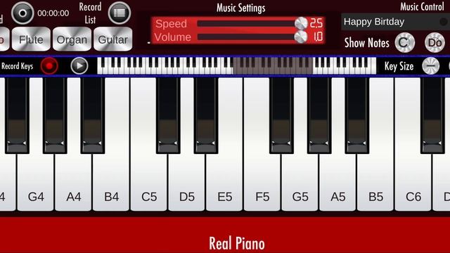 Играю в piano pro!