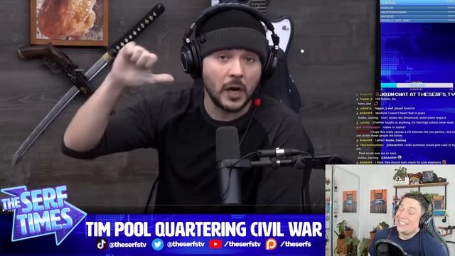 GHOUL FIGHT! The Quartering CLASHES with Tim Pool over Eliza Bleu DRAMA (And Tim's fans are MAD!)