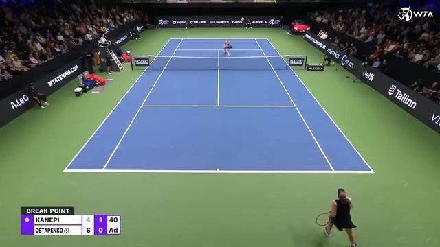 Kaia Kanepi vs. Jelena Ostapenko | 2022 Tallinn Round 1 | WTA Match Highlights