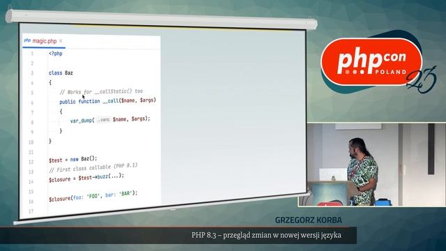 Grzegorz Korba: Nowości w PHP 8.3 @PHPConPL23