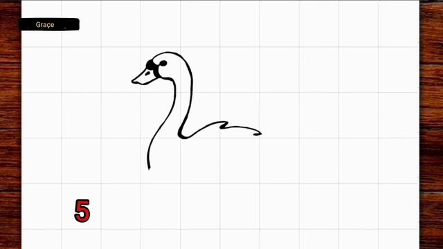 Drawing duck ❤️   ( easy 😊 )