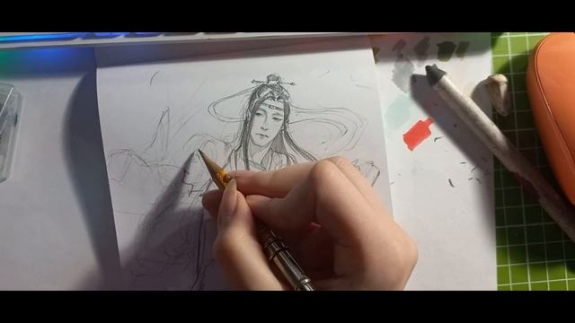 ✦ sketch speedpaint | wangxian (MDZS) ✦