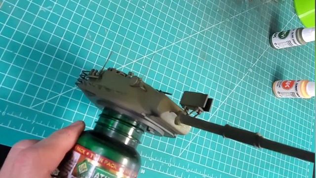 Scale model Tank Leopard 1 Final result