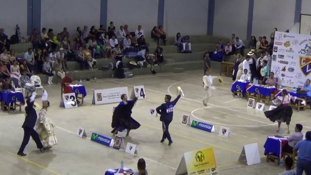 Selectivo Huánuco 2015. Semifinal Adulto. Vanessa-Luis Alfredo, Sindy-Romer, Evelyn-Santiago