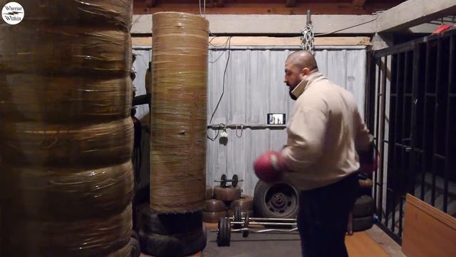 kick boxing session three at 133 kg 2020