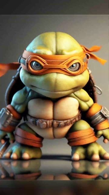 Ninja Turtles | Turtles Baby mode | 🐢 | Ninja #ninjaturtles #turtle #apirajaibbo #ninja #shorts