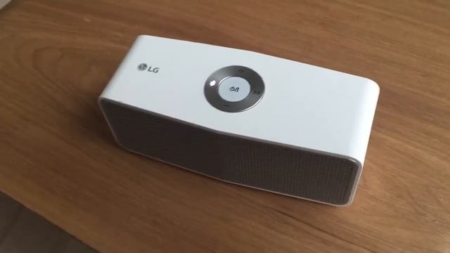 Lg potable speaker NP5550 사용 영상 (LG 포터블스피커 미니)