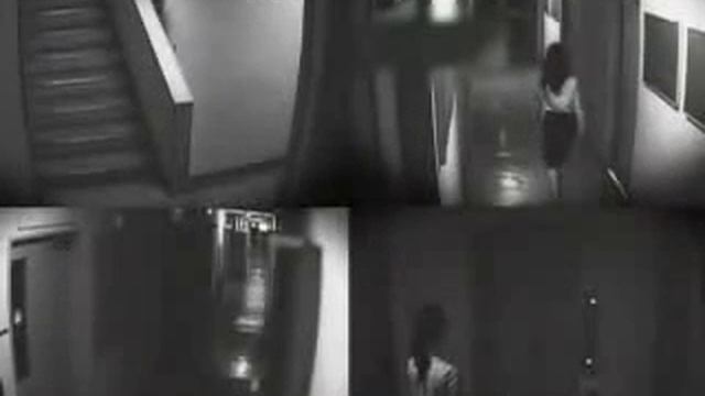 Female ghost caught in Japan CCTV