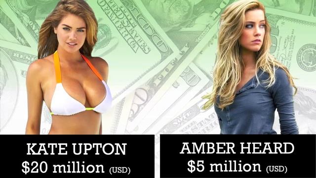 WHO’S RICHER? - Kate Upton or Amber Heard? - Net Worth Revealed!