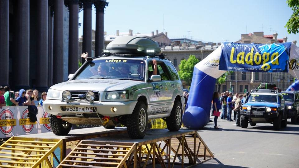 Ладога трофи 2015г. Subaru Forester №802