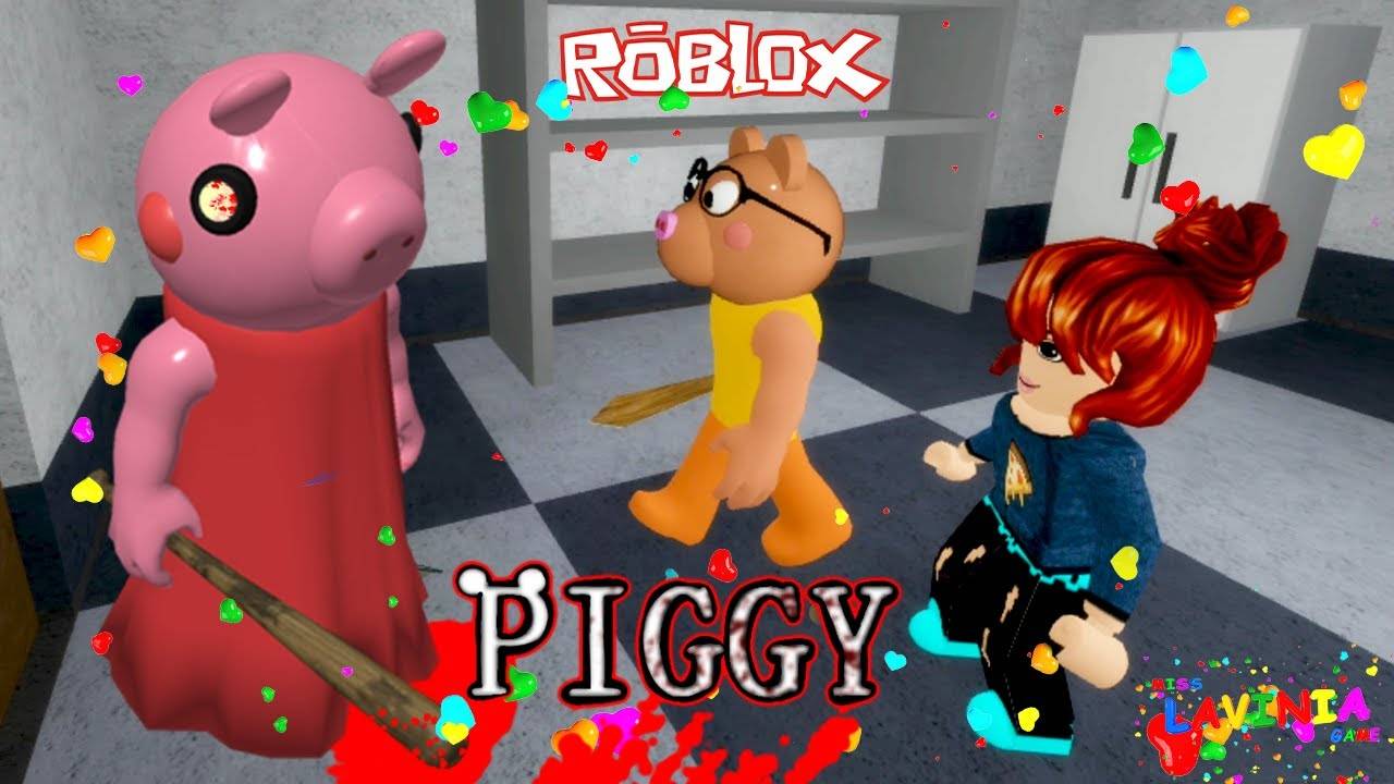 Роблокс побег от СВИНКИ ПИГГИ 😱 Карнавал Piggy roblox удалось сбежать #лавиния #Roblox #Роблокс