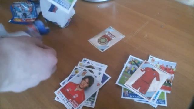 PACK OPENING 5 пачек РФПЛ 2015/16 Panini + обзор