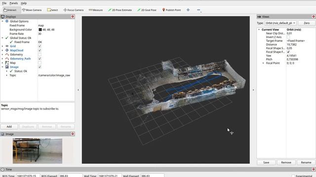 3D Mapping with depth camera on Ros2 humble