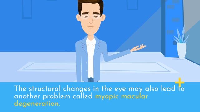 Can myopia lead to blindness?